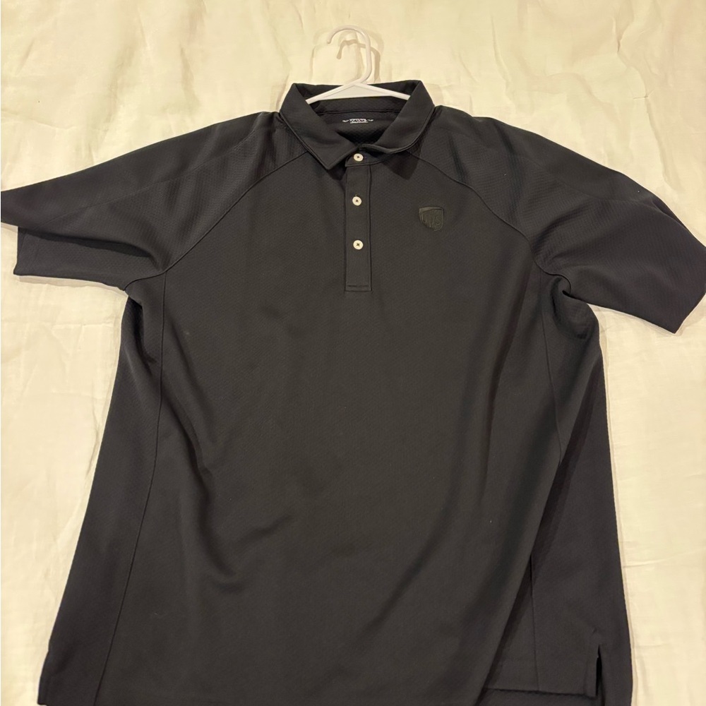 NWOT Men's Black Polo Shirt (UPS logo)